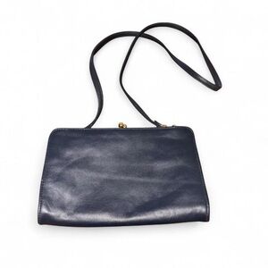 Vintage navy blue Giani Bernini crossbody